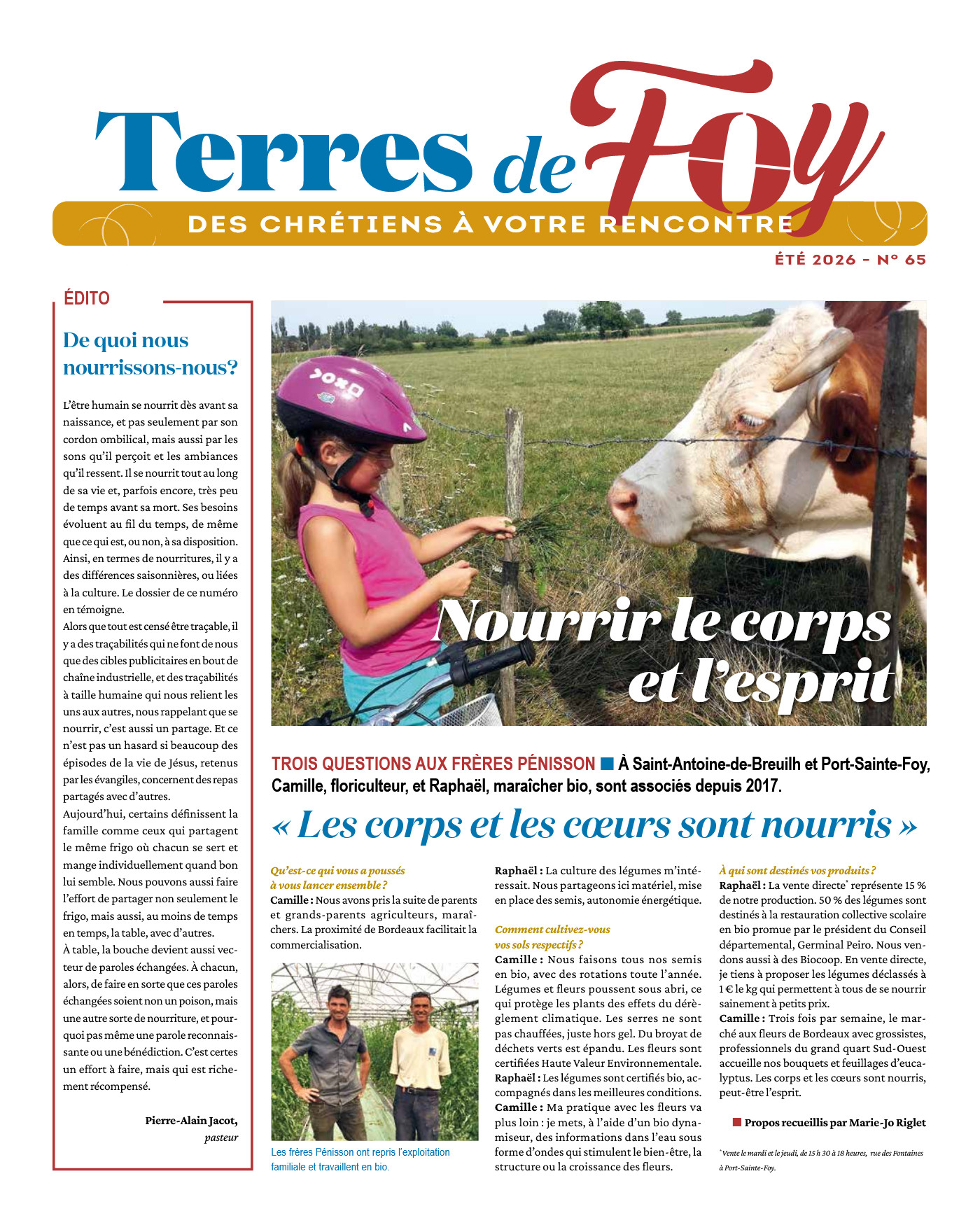 Terres de Foy N° 65